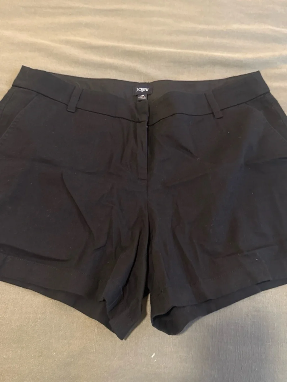 J. Crew Black High-Waist Tailored Women's Shorts